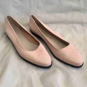Salvatore Ferragamo Boutique Ballet Flats Nude Pink 9.5